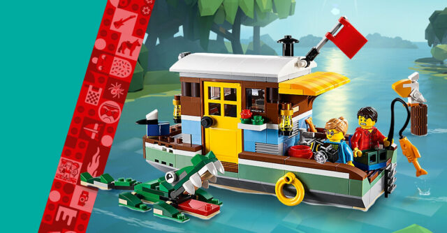 LEGO Creator 31093 Riverside Houseboat
