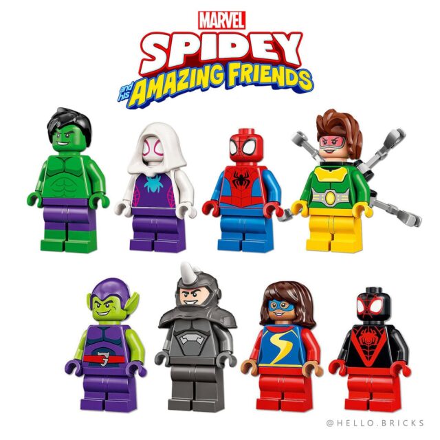 LEGO Marvel Spider-Man 2022  Spidey and his Amazing Friends