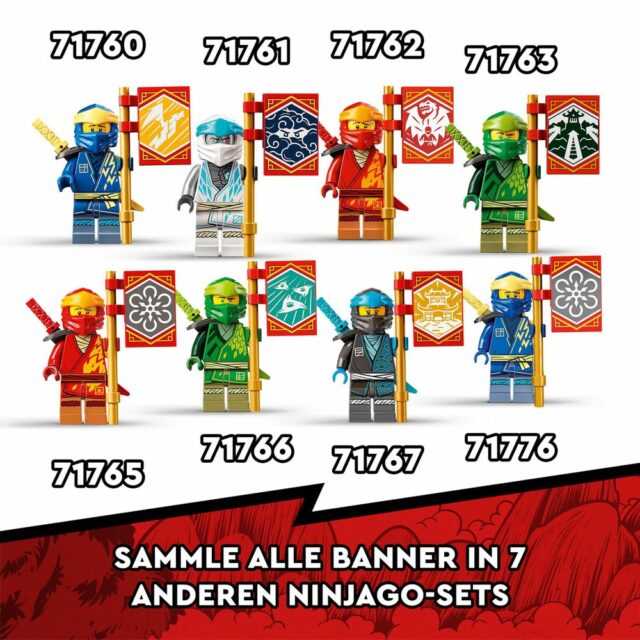 LEGO Ninjago minifigures 2022