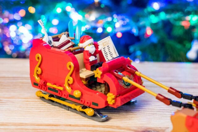 Review LEGO 40499 Santa's Sleigh