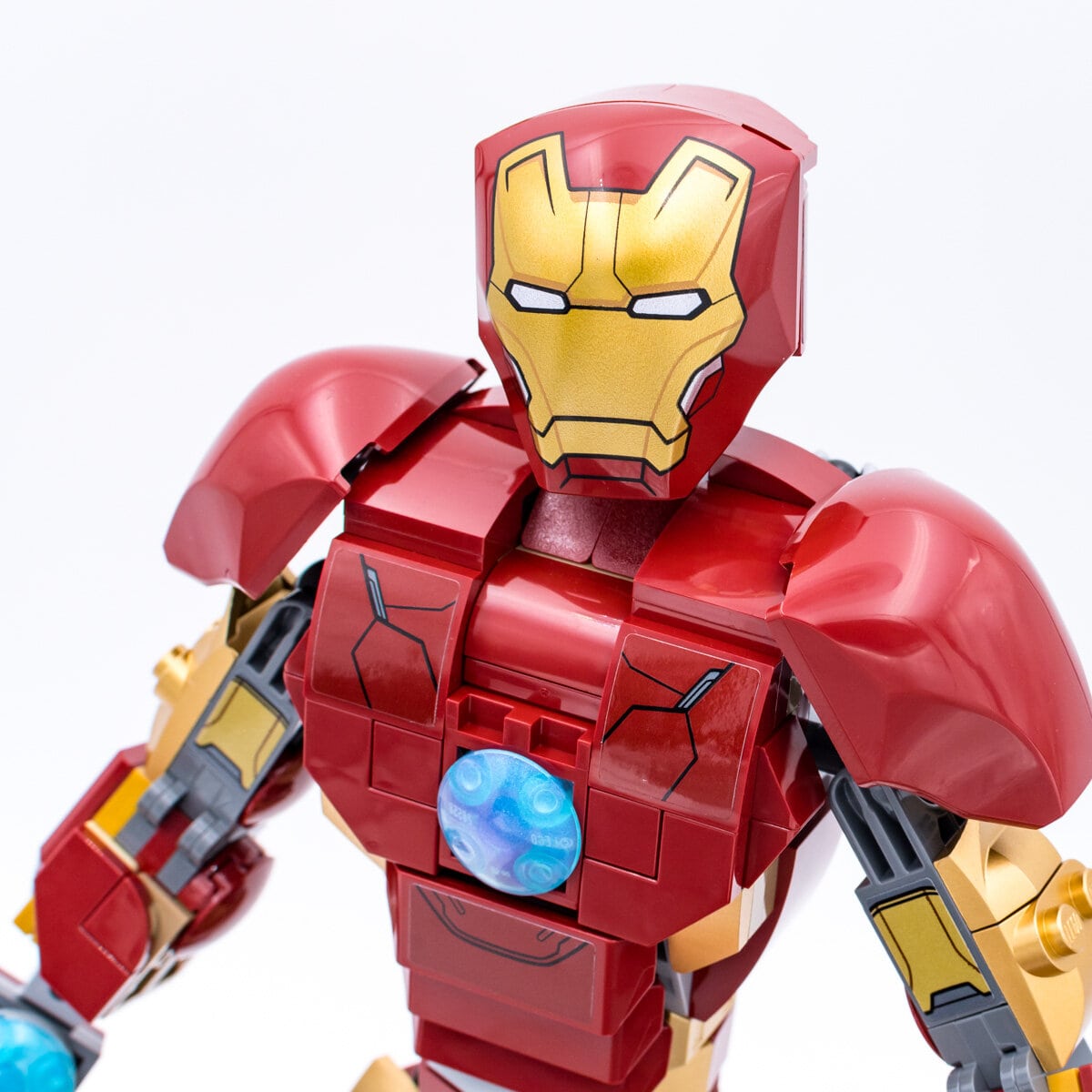 LEGO 76206 Marvel L'Armure Articulée d'Iron Man, Jouet Avengers