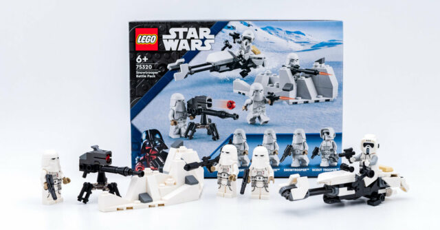 Review LEGO Star Wars 75320 Snowtrooper Battle Pack