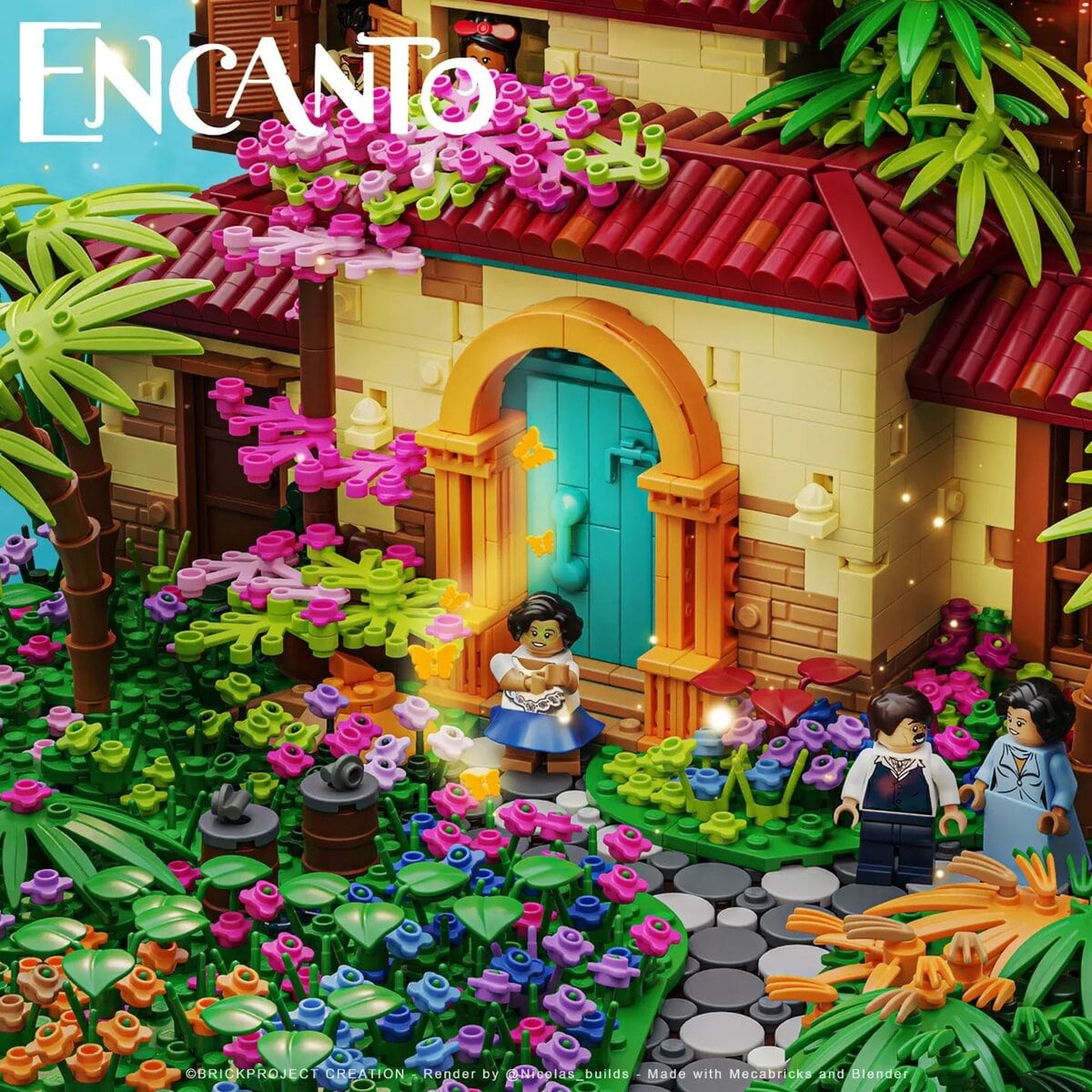 LEGO Disney 43202 La maison Madrigal, Encanto, la fantastique famille  Madrigal