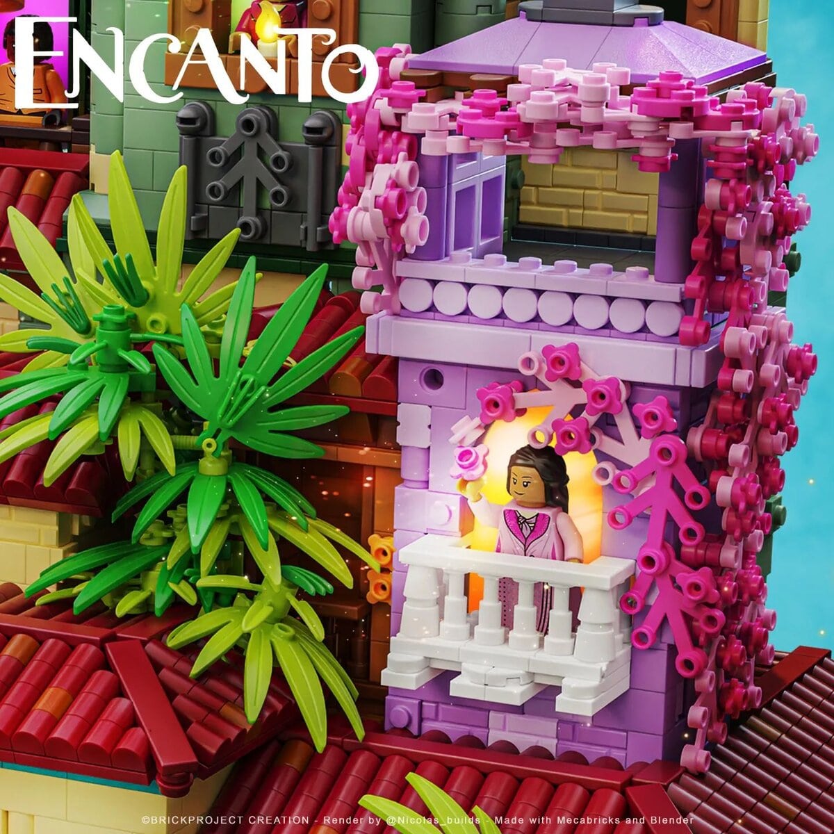 Encanto : la fantastique Casa Madrigal - HelloBricks