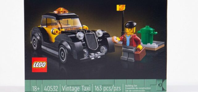 Le prochain cadeau offert chez LEGO : 40532 Vintage Taxi LEGO 40532 Vintage Taxi