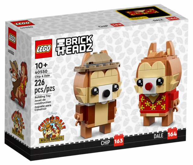 LEGO BrickHeadz 40550 Chip Dale Tic Tac