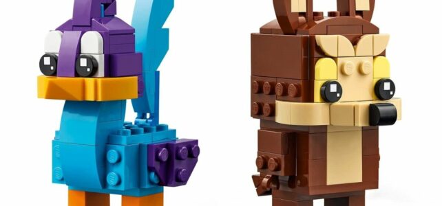 LEGO BrickHeadz Looney Tunes 40559 Road Runner & Wile E. Coyote