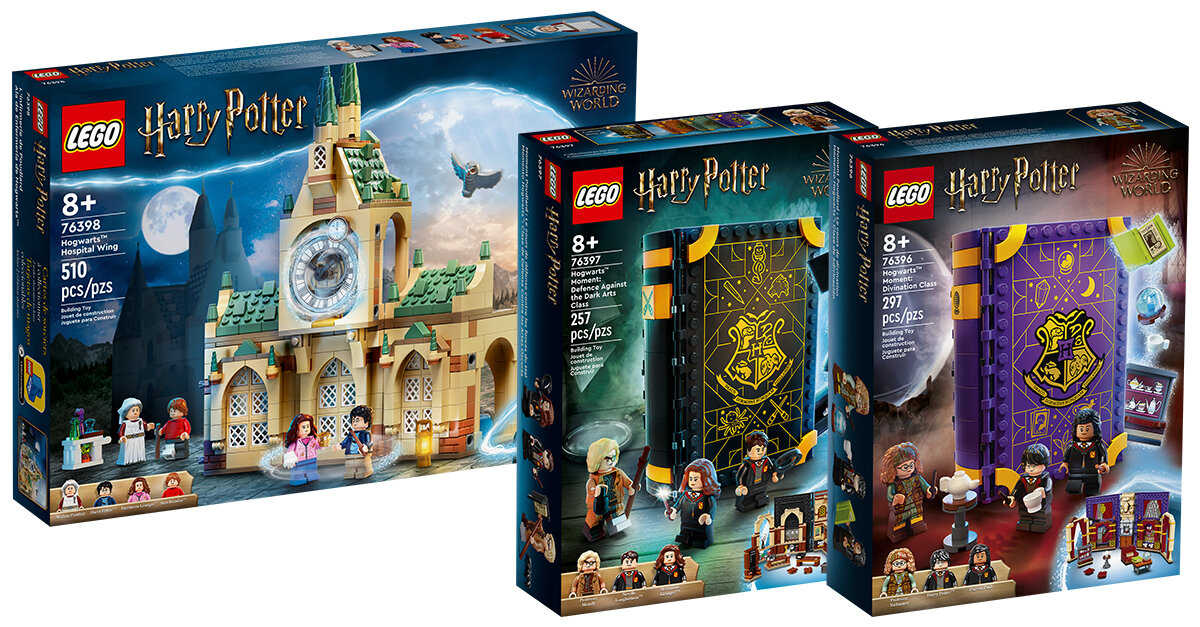 Nouveautés LEGO Harry Potter 2022 : trois nouveaux sets en ligne sur le  Shop officiel - HelloBricks