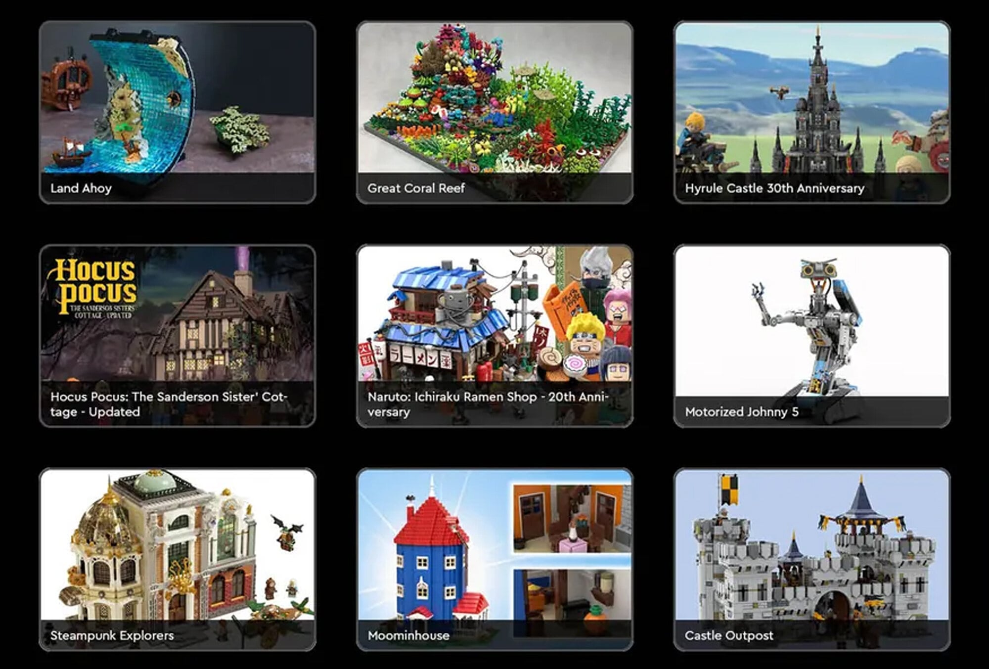 LEGO Ideas : 36 nouveaux projets qualifiés pour la troisième phase de  review 2021 - HelloBricks
