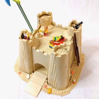 LEGO Ideas sandcastle