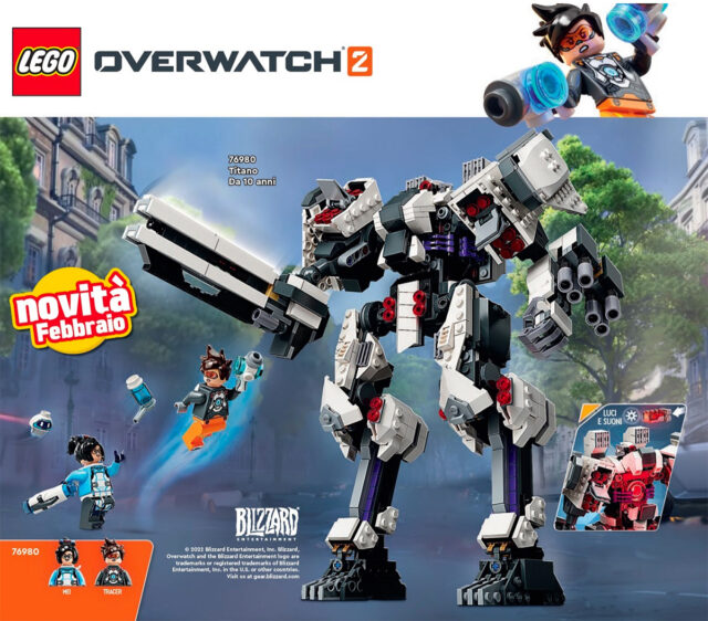 LEGO Overwatch 2 76980 Titan catalogue