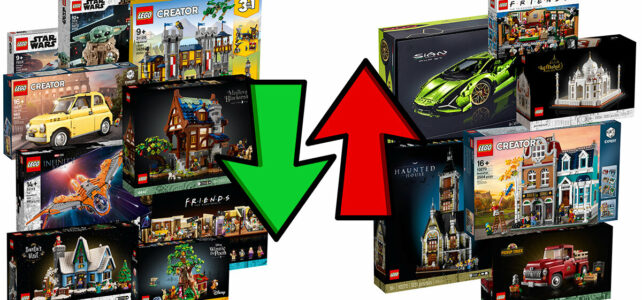 LEGO hausses baisses prix 2022