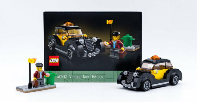 Review LEGO 40532 Vintage Taxi GWP