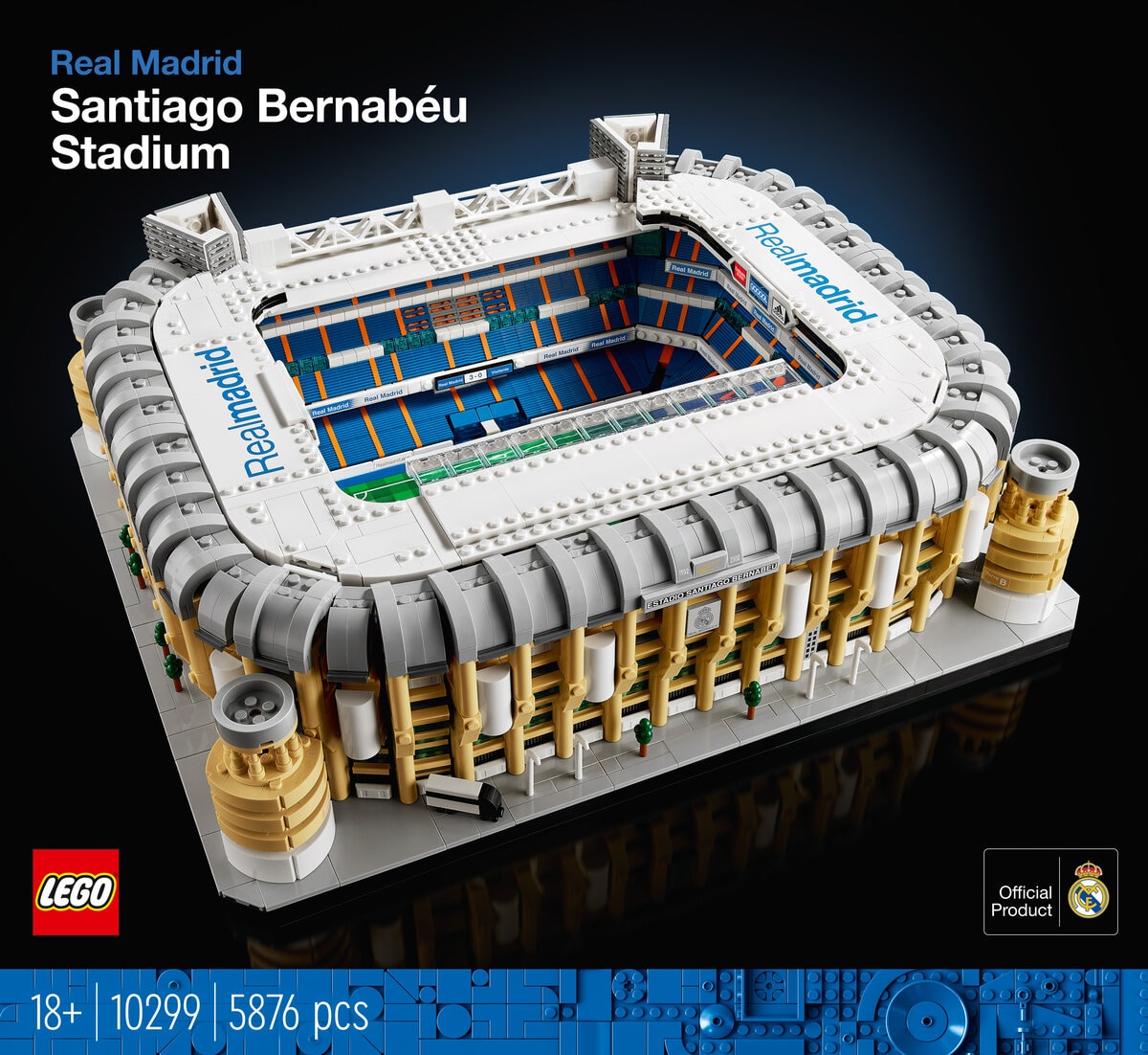 LEGO 10299 Real Madrid Santiago Bernabéu Stadium : l'annonce