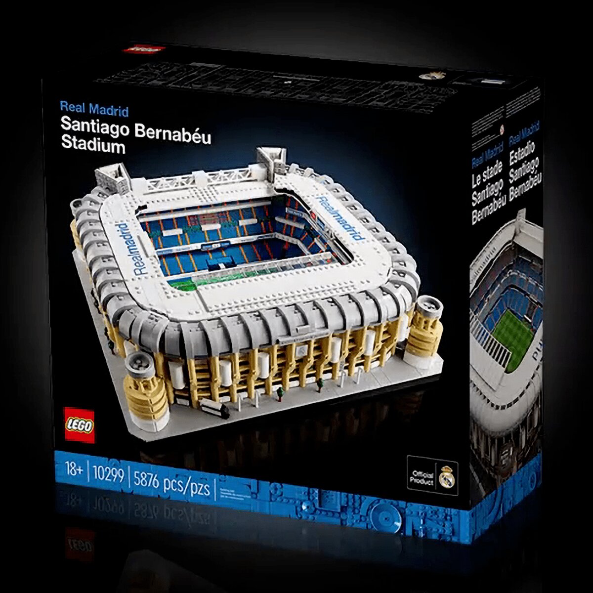 LEGO 10299 Real Madrid Santiago Bernabéu Stadium : premier visuel officiel  - HelloBricks