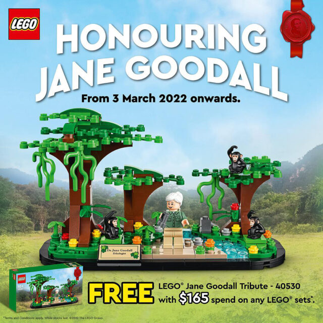 LEGO 40530 Jane Goodall Tribute GWP
