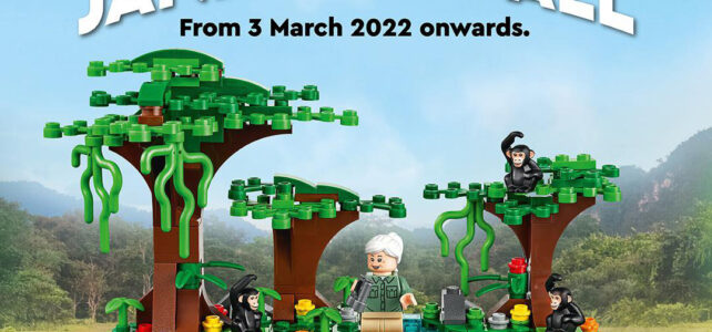 Bientôt offert chez LEGO : le set 40530 Jane Goodall Tribute LEGO 40530 Jane Goodall Tribute GWP