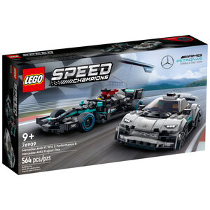LEGO 76909 Mercedes-AMG F1 W12 E Performance & Mercedes-AMG Project One