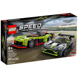 LEGO 76910 Aston Martin Valkyrie AMR Pro and Aston Martin Vantage GT3