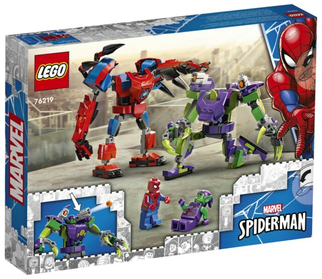 LEGO Marvel 76219 Spider-Man & Green Goblin Mech Battle