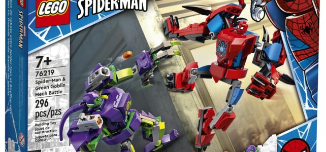 LEGO Marvel 76219 Spider-Man & Green Goblin Mech Battle