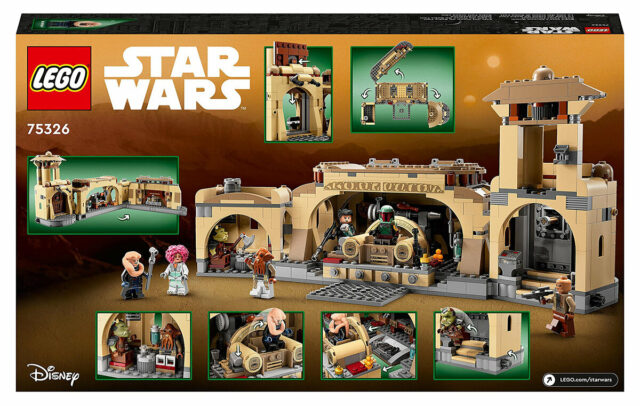 LEGO Star Wars 75326 Boba Fett's Throne Room