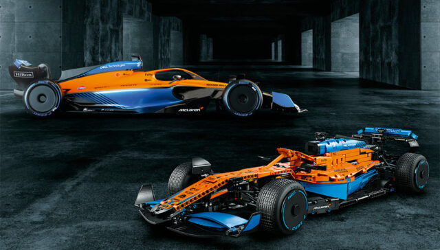 LEGO Technic 42141 McLaren Formula 1 comparison