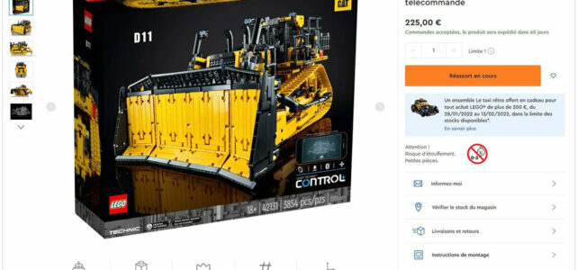 LEGO Technic baisse de prix 42131