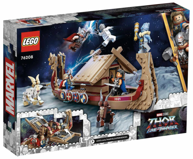 LEGO Marvel 76208 The Goat Boat (Thor Love and Thunder)
