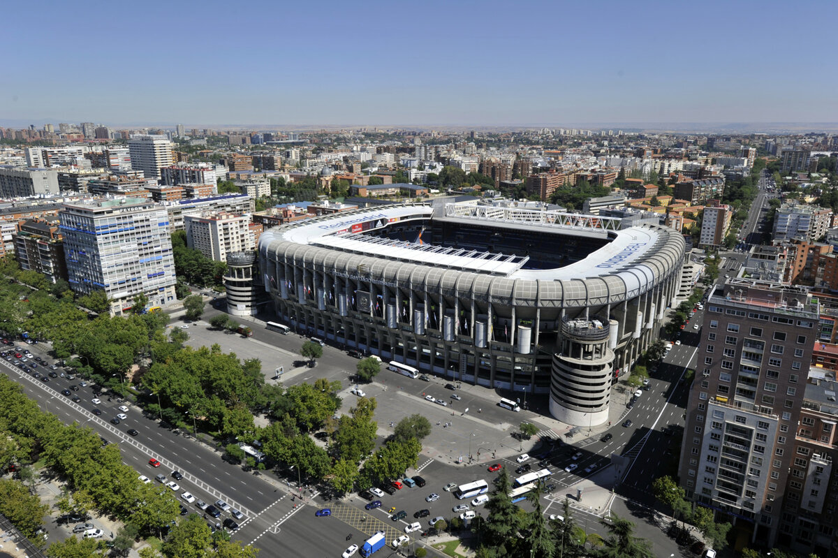 Le stade Santiago Bernabéu du Real Madrid 10299