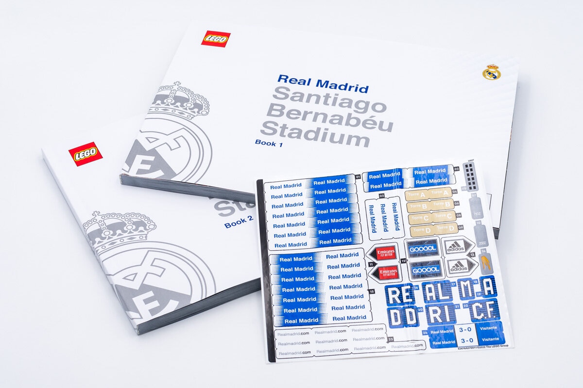 LEGO Icons Real Madrid – Le stade Santiago Bernabéu 10299 Ensemble