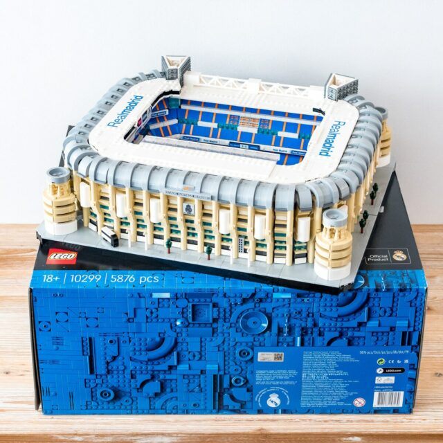 Le stade Santiago Bernabéu du Real Madrid disponible en Legos