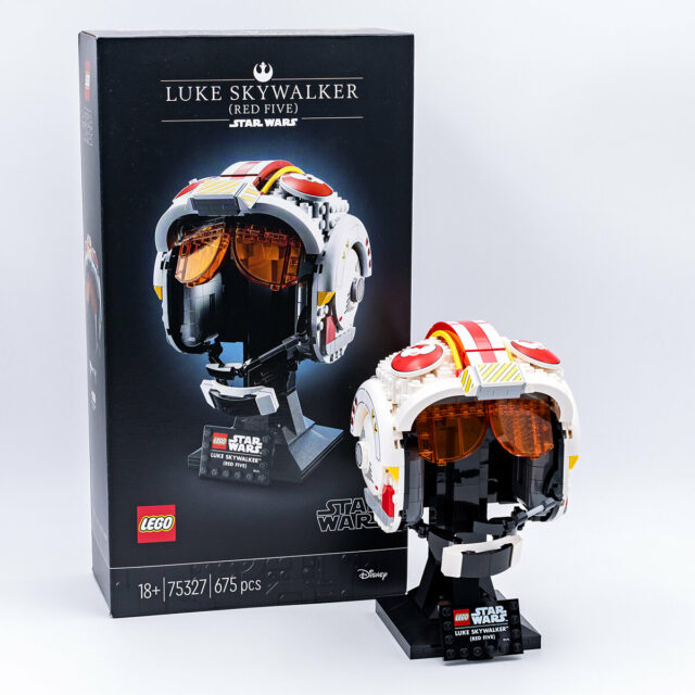 Review LEGO 75327 Luke Skywalker Red Five Helmet