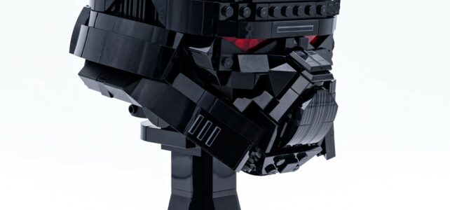 Review LEGO Star Wars 75343 Dark Trooper Helmet