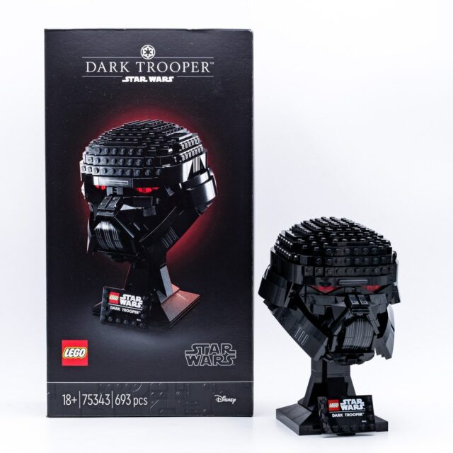 Review LEGO Star Wars 75343 Dark Trooper Helmet