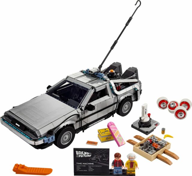 LEGO 10300 Back to the Future Time Machine DeLorean