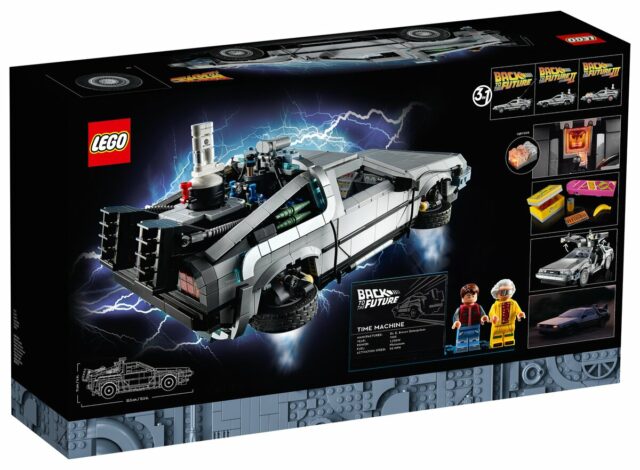 LEGO 10300 Back to the Future Time Machine DeLorean