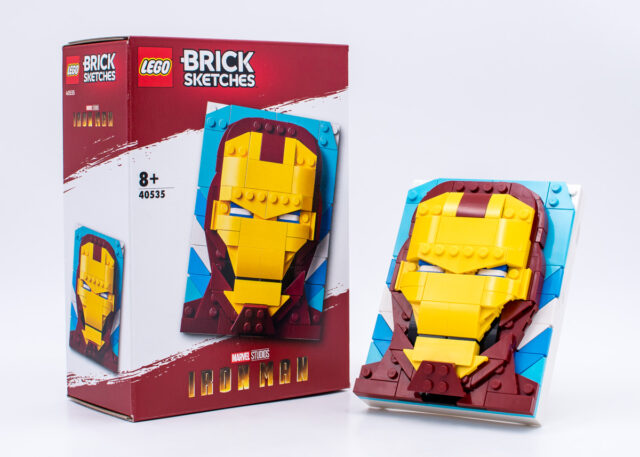 LEGO Brick Sketches 40535 Iron Man