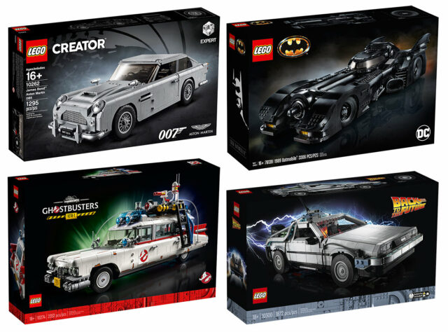 LEGO movie cars