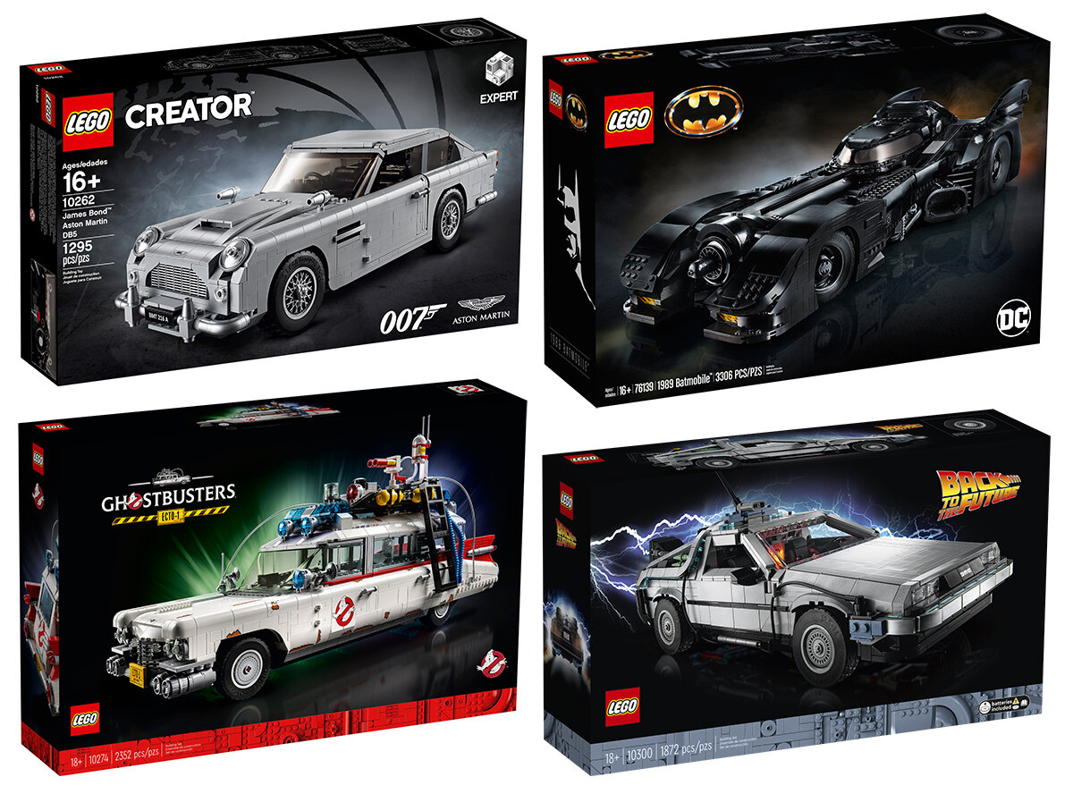 LEGO : la voiture Retour vers le Futur est à prix avantageux avant