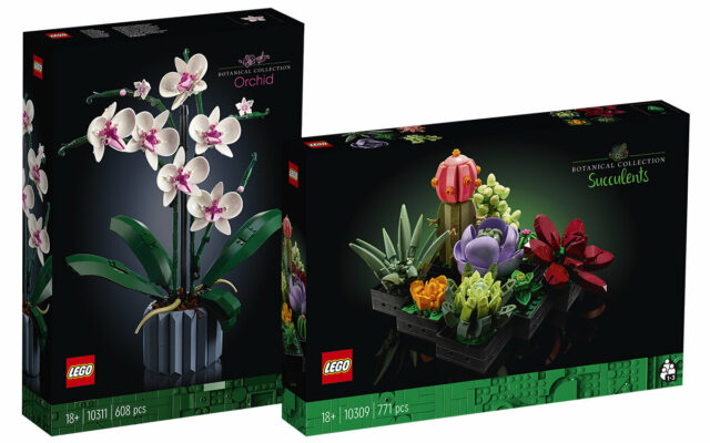 LEGO Botanical Collection 10309 10311