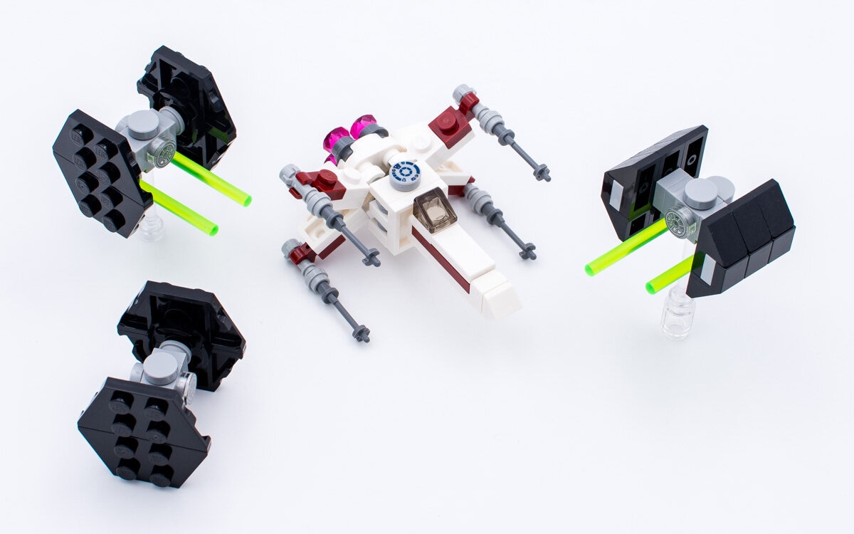 Mini vaisseau Star Wars en LEGO à construire et emporter en cadeau