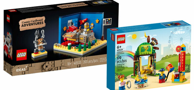 Cadeaux LEGO GWP mai 2022 40529 40533
