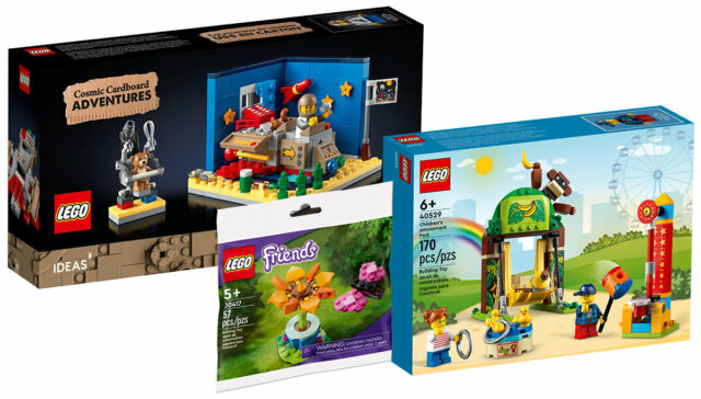 Cadeaux LEGO mai 2022 40529 40533 30417