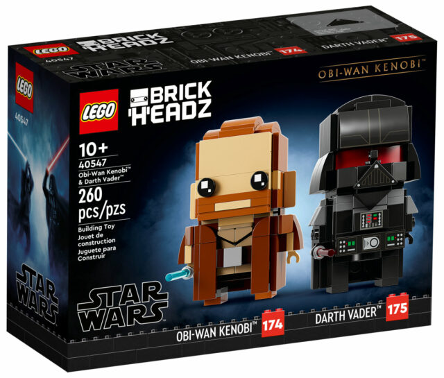 LEGO BrickHeadz 40547 Obi-Wan Kenobi & Darth Vader