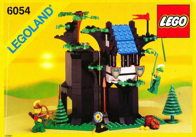 LEGO Castle 6054 Forestmen Hideout