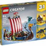 LEGO Creator 31132 Viking Ship And The Midgard Serpent