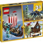 LEGO Creator 31132 Viking Ship And The Midgard Serpent