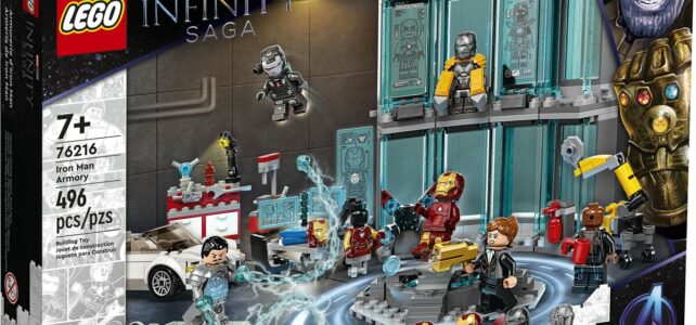 LEGO Marvel 76216 Iron Man Armory