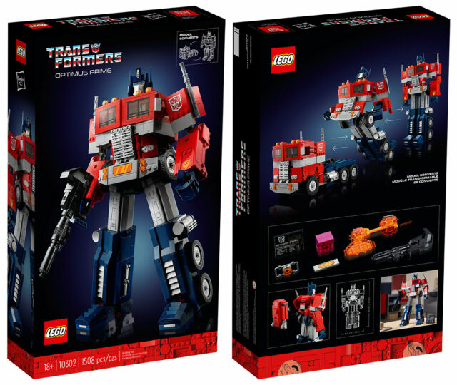 LEGO Transformers 10302 Optimus Prime